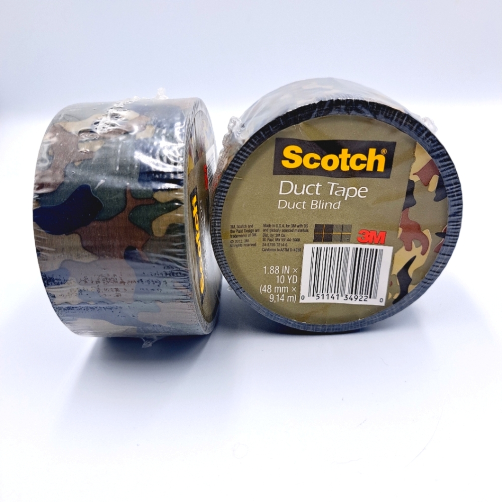 Camouflage Scotch Duct Tape. Color: Duct Blind 2 Rolls
